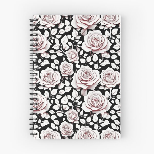 Item preview, Elegant Monochrome Rose Blooms designed and sold by HarmonyCreation.
