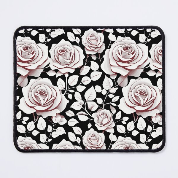Item preview, Elegant Monochrome Rose Blooms designed and sold by HarmonyCreation.