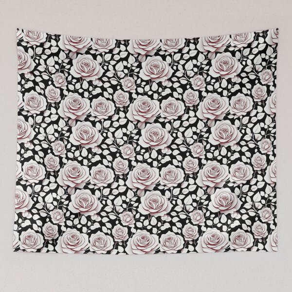 Item preview, Elegant Monochrome Rose Blooms designed and sold by HarmonyCreation.