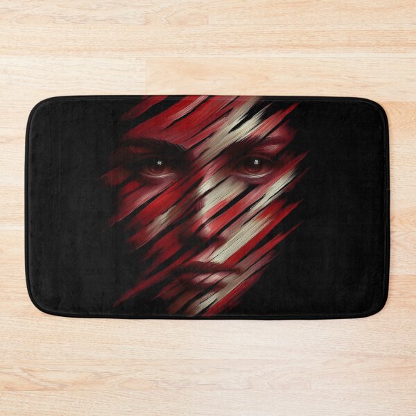Item preview,  Abstract Painted Face with Red Strokes designed and sold by pumsquare.