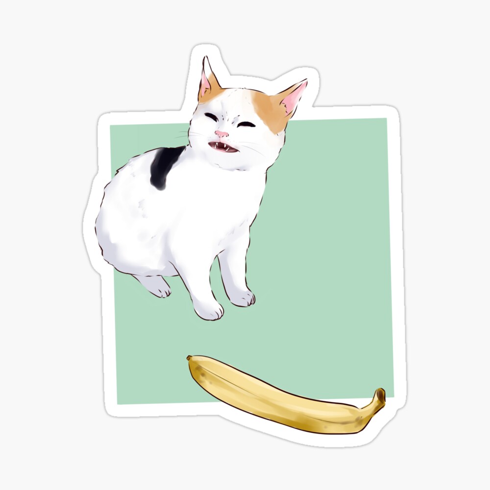 Chumby Cat No Banana Meme Poster By Kk1414 vlr.eng.br