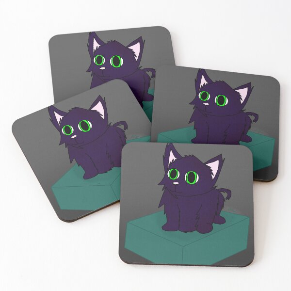 Item preview, Purple Kitten on Box designed and sold by Chamindas Crazy Crafts.