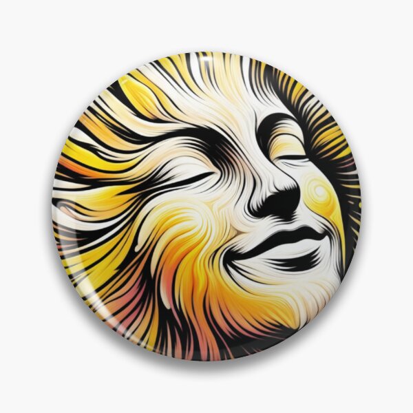 Item preview,  Radiant Sunburst Face Art designed and sold by IllumeInk.