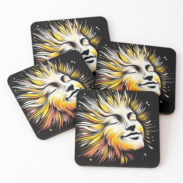 Item preview,  Radiant Sunburst Face Art designed and sold by IllumeInk.