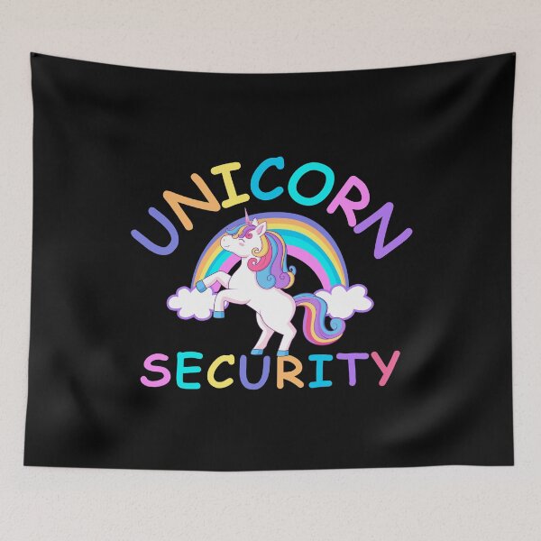Item preview, Halloween Dad Mom Daughter Adult Costume, Unicorn Security designed and sold by DesignDazzles.
