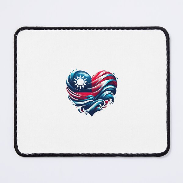 Item preview, Heart with Taiwan Flag T-Shirt designed and sold by Amonze.
