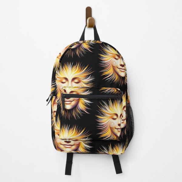 Item preview, Radiant Sun Face Art designed and sold by IllumeInk.