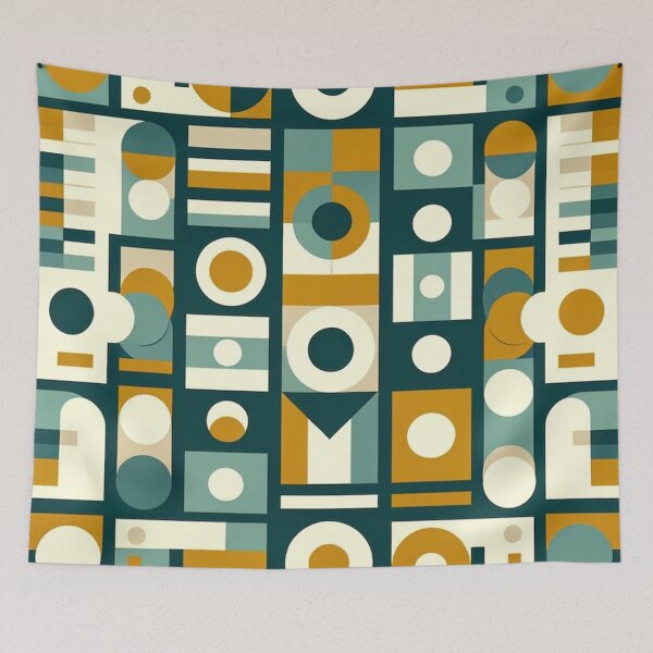 Item preview, Mid-Century Modern Art Print designed and sold by PinUpPizzazz.
