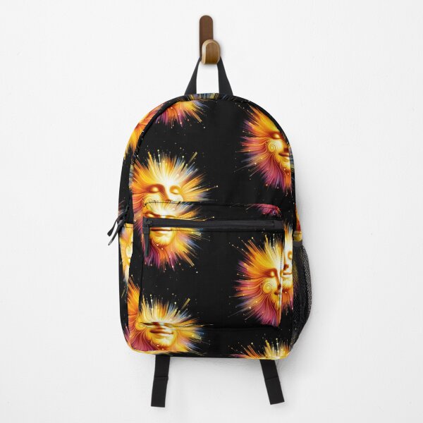 Item preview, Radiant Sunburst Face Artwork designed and sold by IllumeInk.