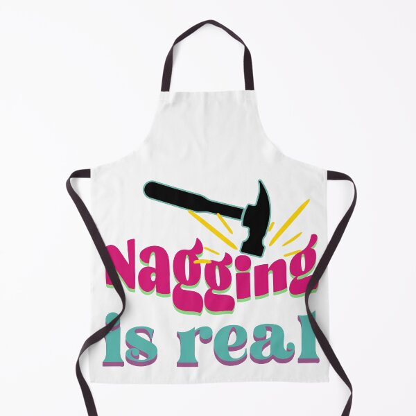 Item preview, Nagging is Real - Retro Colors Edition - Funny & Witty designed and sold by TuncGK.