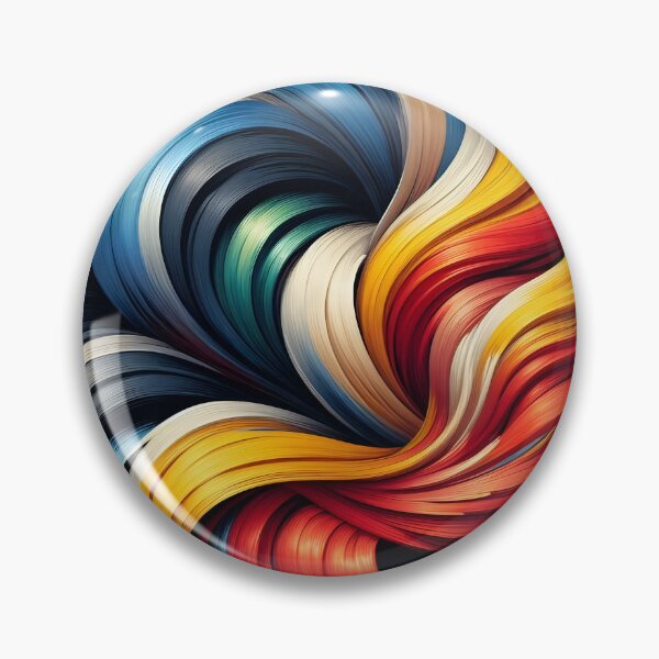 Item preview,  Vivid Abstract Color Swirl Art designed and sold by IllumeInk.