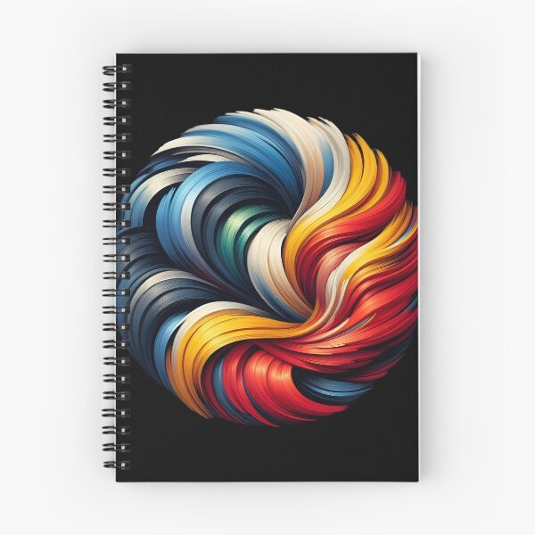 Item preview,  Vivid Abstract Color Swirl Art designed and sold by IllumeInk.