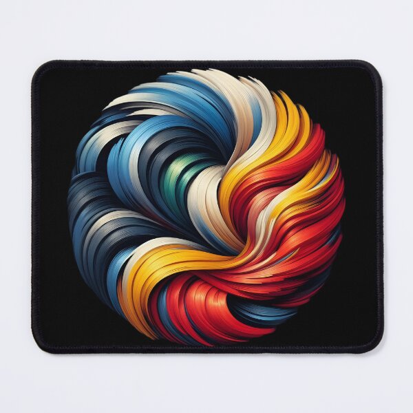 Item preview,  Vivid Abstract Color Swirl Art designed and sold by IllumeInk.