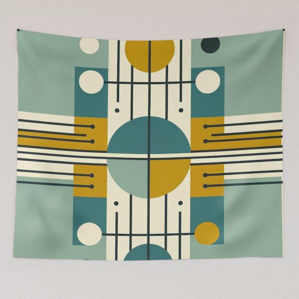 Item preview, Mid-Century Modern Art Print designed and sold by PinUpPizzazz.