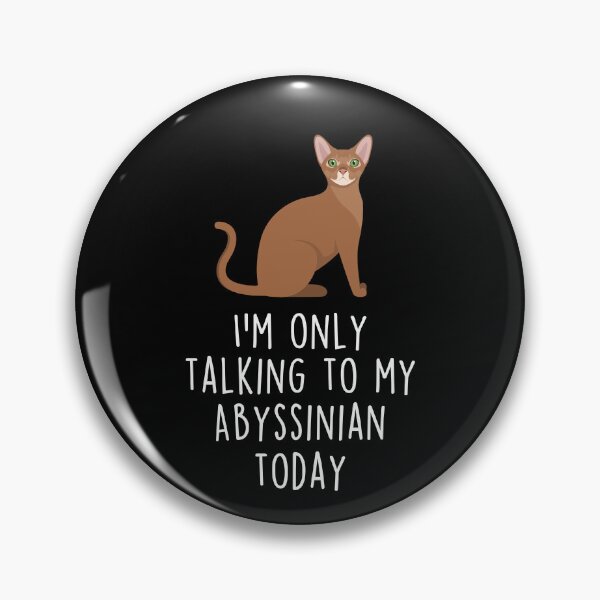 Item preview, Abyssinian Cat Talking To designed and sold by Clara Hollins.
