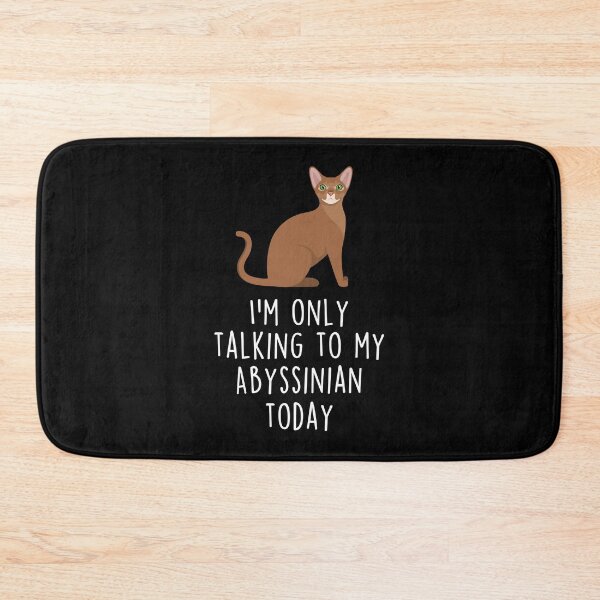 Item preview, Abyssinian Cat Talking To designed and sold by Clara Hollins.