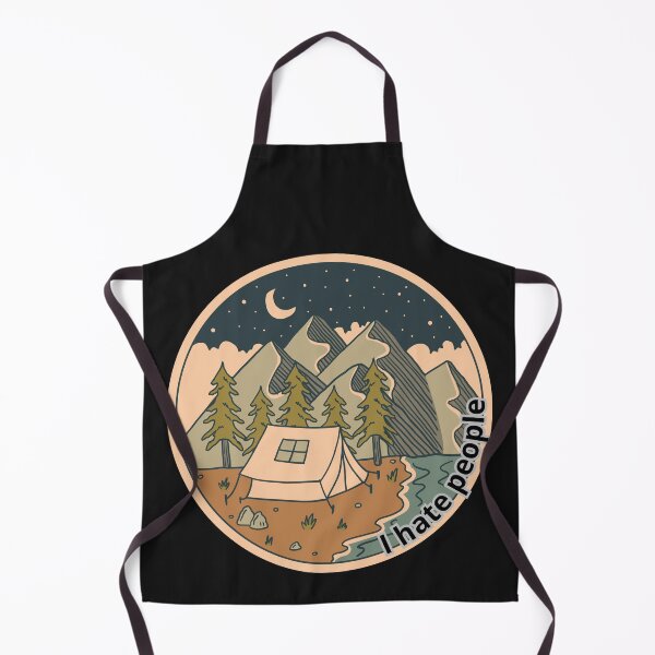 Item preview, "Camping Vibes: I Hate People" designed and sold by Vestina88.