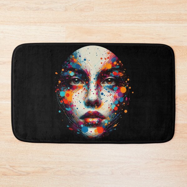 Item preview,  Colorful Abstract Face Art designed and sold by IllumeInk.