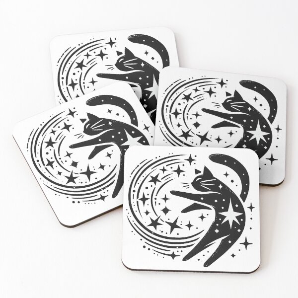 Item preview, Mystic Feline Constellations designed and sold by hebaesta.