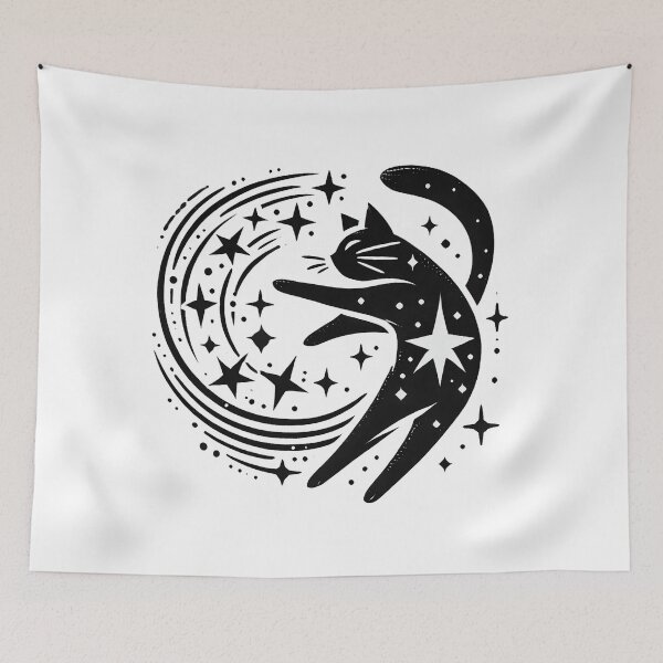 Item preview, Mystic Feline Constellations designed and sold by hebaesta.