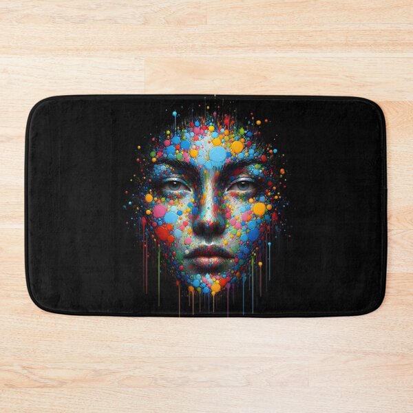 Item preview,  Colorful Abstract Face Art designed and sold by IllumeInk.