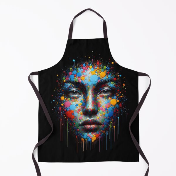 Item preview, Colorful Abstract Face Art designed and sold by IllumeInk.