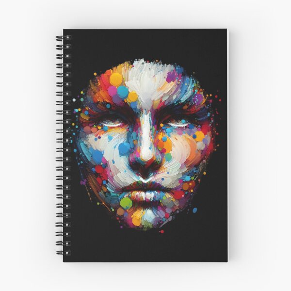 Item preview,  Vibrant Abstract Face Art designed and sold by IllumeInk.