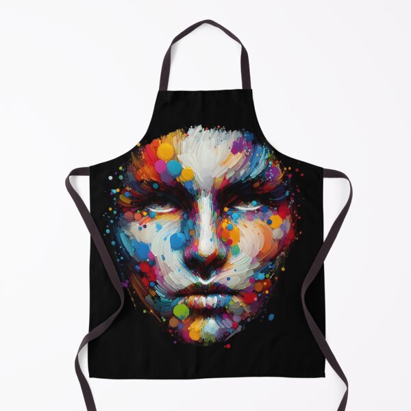 Item preview, Vibrant Abstract Face Art designed and sold by IllumeInk.