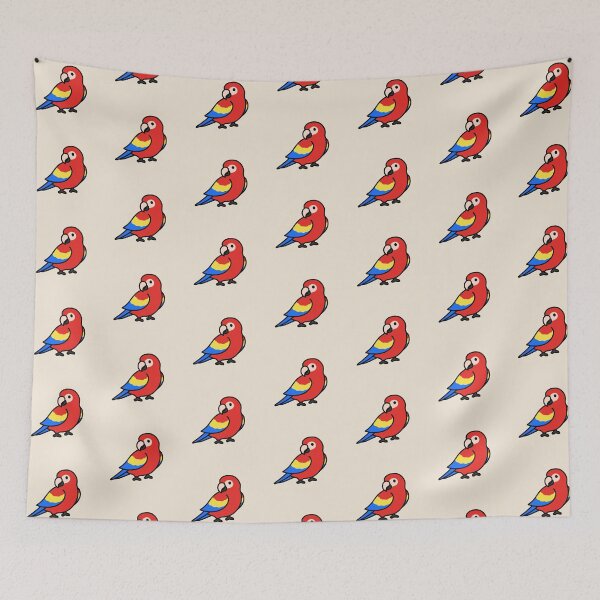 Item preview, Parrot designed and sold by littlemandyart.