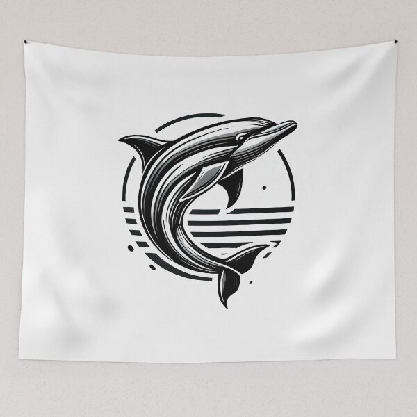 Item preview, Leap of the Oceanic Ballet Dolphin designed and sold by hebaesta.