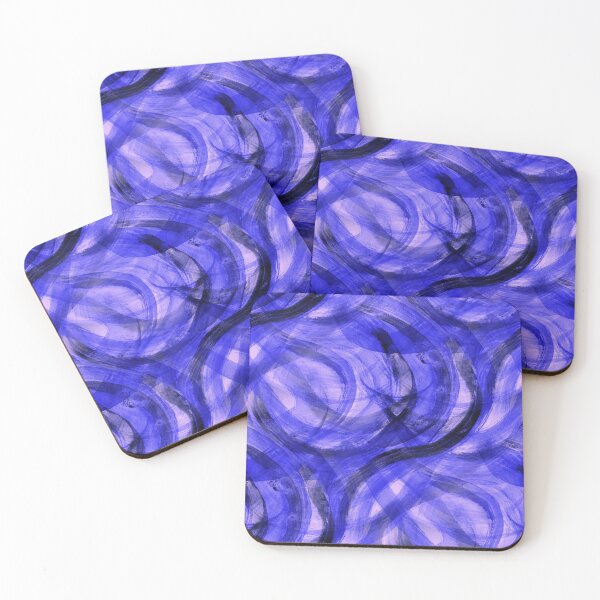 Item preview, Purple strokes my old watercolor  designed and sold by AnnArtshock.