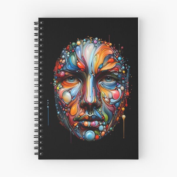 Item preview,  Vibrant Abstract Face Art designed and sold by IllumeInk.