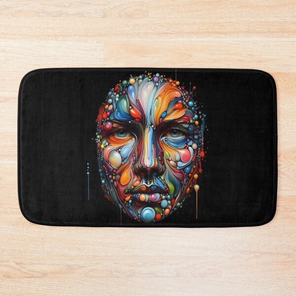 Item preview,  Vibrant Abstract Face Art designed and sold by IllumeInk.