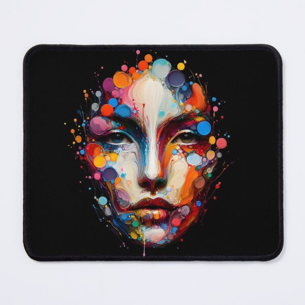 Item preview, Vibrant Abstract Portrait designed and sold by IllumeInk.