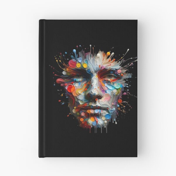 Item preview, Abstract Splash Portrait Art designed and sold by IllumeInk.