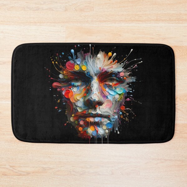 Item preview,  Abstract Splash Portrait Art designed and sold by IllumeInk.
