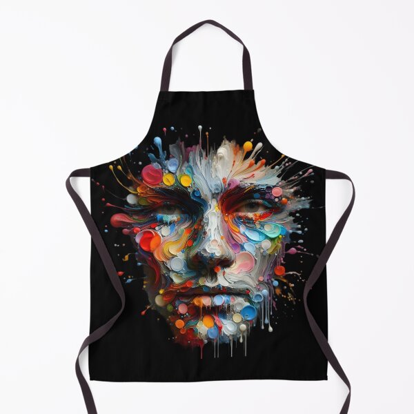 Item preview, Abstract Splash Portrait Art designed and sold by IllumeInk.