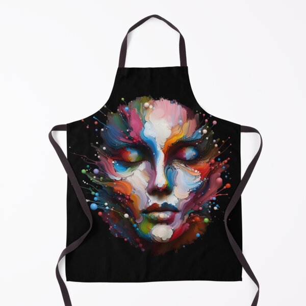 Item preview, Colorful Abstract Face Art designed and sold by IllumeInk.