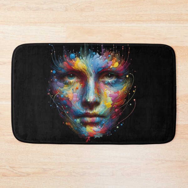 Item preview,  Colorful Abstract Face Art designed and sold by IllumeInk.