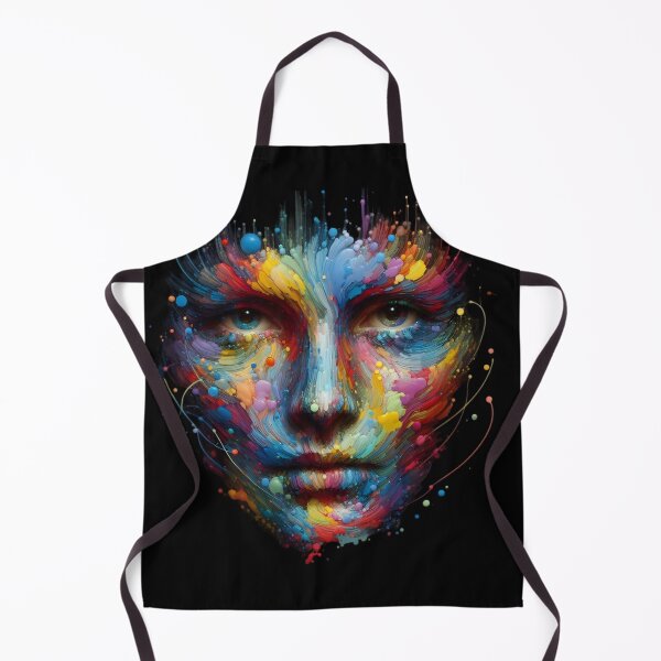 Item preview, Colorful Abstract Face Art designed and sold by IllumeInk.