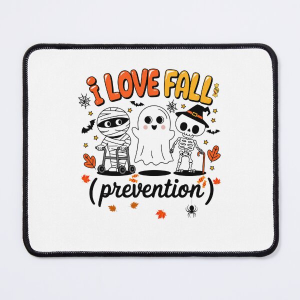 Item preview, I Love Fall Prevention, Scary and Funny designed and sold by ArtByKatti.