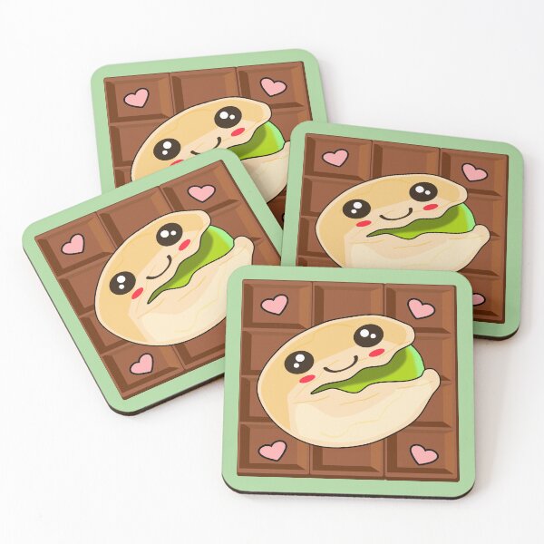 Item preview, pistachio chocolate bar designed and sold by minimalartstory.