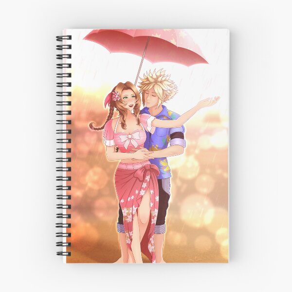 Item preview, Sunshine, Even When It Rains - Cloud and Aerith designed and sold by RyMoltArt.
