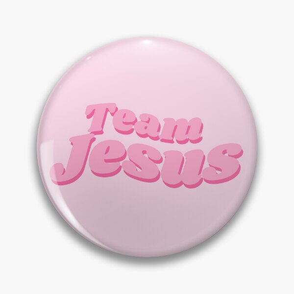 Item preview, Team Jesus - pink quote designed and sold by Cre8iveCat.