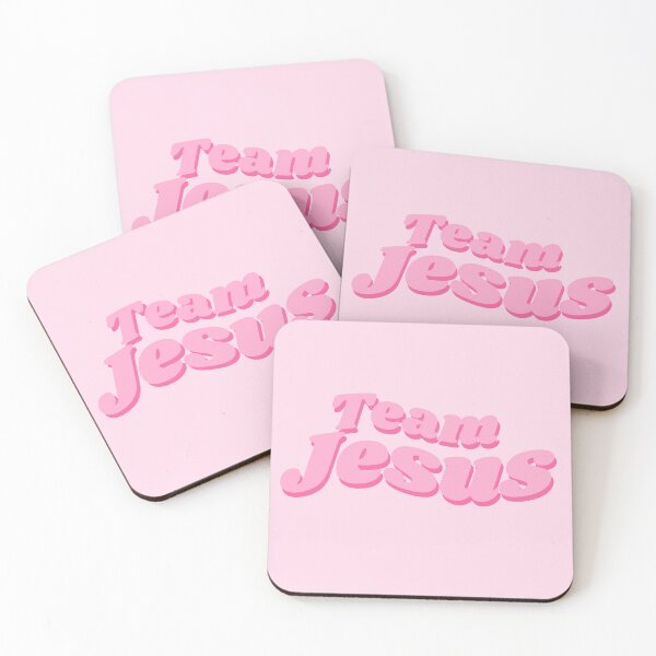 Item preview, Team Jesus - pink quote designed and sold by Cre8iveCat.