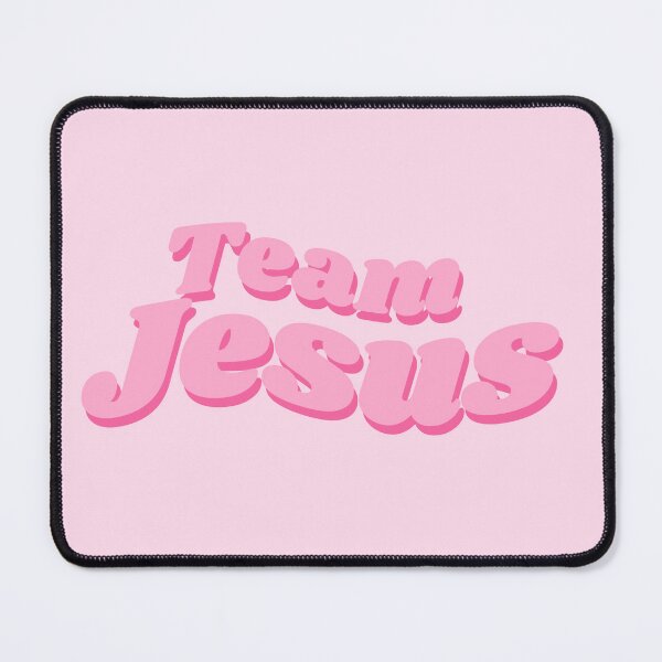 Item preview, Team Jesus - pink quote designed and sold by Cre8iveCat.