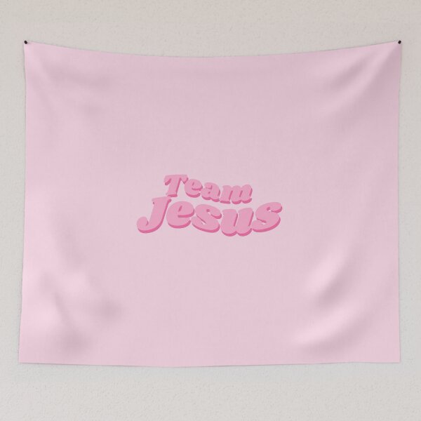 Item preview, Team Jesus - pink quote designed and sold by Cre8iveCat.