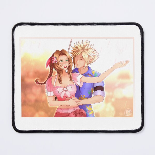 Item preview, Sunshine, Even When It Rains - Cloud and Aerith Crop designed and sold by RyMoltArt.