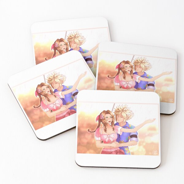 Item preview, Sunshine, Even When It Rains - Cloud and Aerith Crop designed and sold by RyMoltArt.