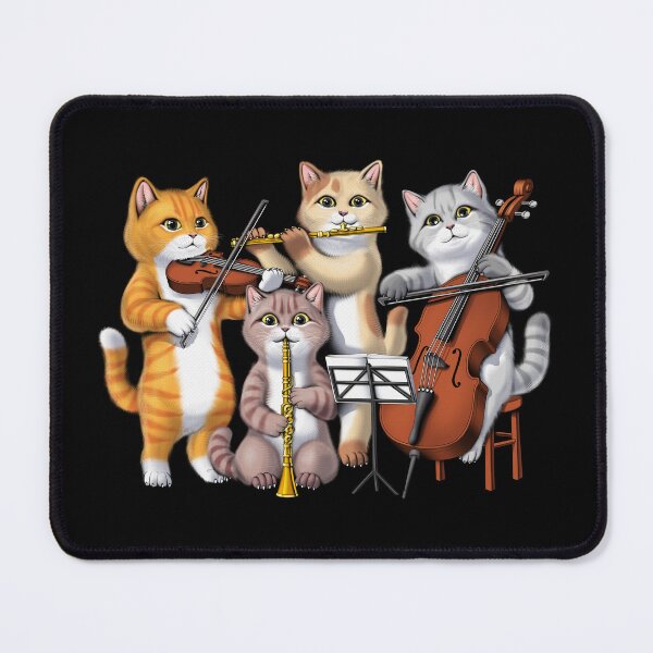 Item preview, Cat Orchestra Musicians designed and sold by underheaven.